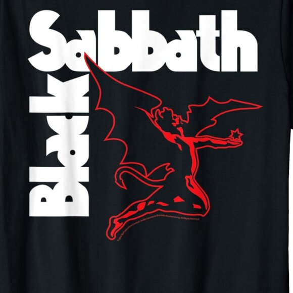 Black Sabbath Creature T-Shirt | Dark Fantasy Rock Band Tee | Heavy Metal Horror - Picture 2 of 5